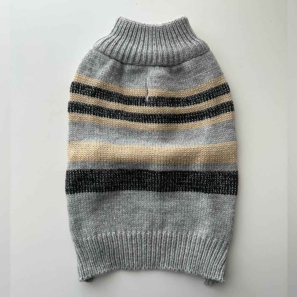 Grey Fashion Pet Sweater